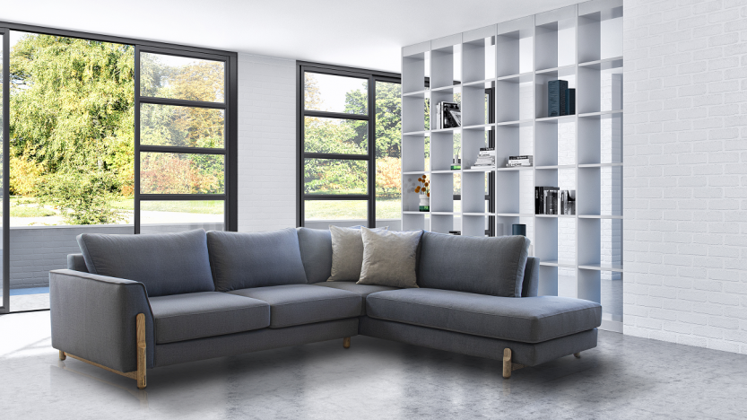 γωνιακός καναπές edward