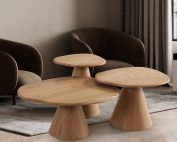 σετ τραπεζιών σαλονιού delgado