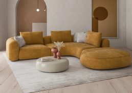 γωνιακός καναπές siena